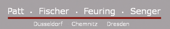 Patt · Fischer · Feuring · Senger Rechtsanwälte Logo